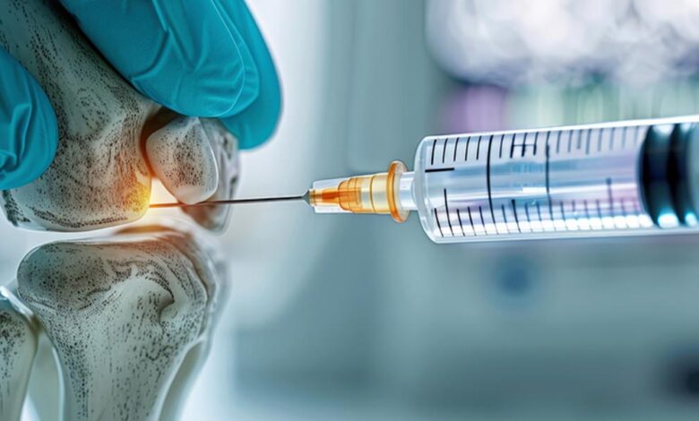 تزریق ژل به زانو