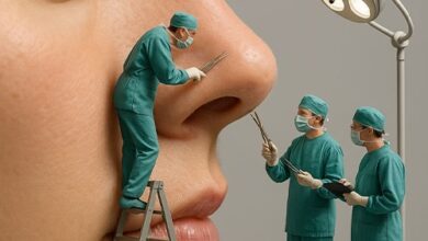 عمل جراحی بینی بدون بیهوشی (با بی‌ حسی) چگونه انجام میشود؟